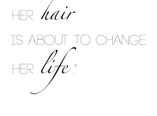 hair quote